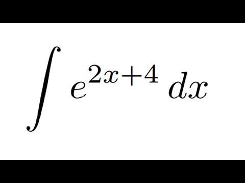 Integral Calculus: Integrating e-functions by linear substitution | LEARNING TO INTEGRATE #18
