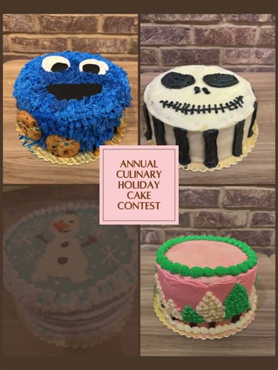 ANNUAL CULINARY GINGERBREAD HOUSE & HOLIDAY CAKE CONTEST