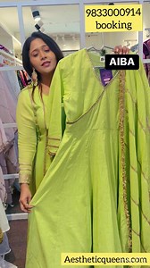 1.3K views · 20 reactions | Hi everyone  This is aliya from aesthetic queens by aliya! To book your order please take screenshots and send it on here ! https://wa.me/message/NCGXS3RRYYWVG1 Booking -9833000914 Shop now and get ready to shine brighter than ever !!! Mode of payment Gpay,PhonePe ,Paytm only booking will be confirmed after payment only #purecottonsuits #cottonanarkali #DesignerAnarkali | AIBA 7.0 - All India Business Women's Association | Facebook