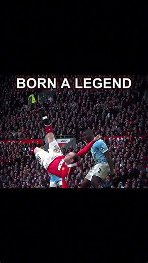 Born a Legend ⚽🔥 Wayne Rooney #rooney #waynerooney #manutd #football #soccer