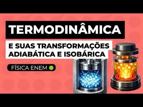 Thermodynamics: Adiabatic and Isobaric Transformations | Physics for ENEM (Brazilian National Hig...