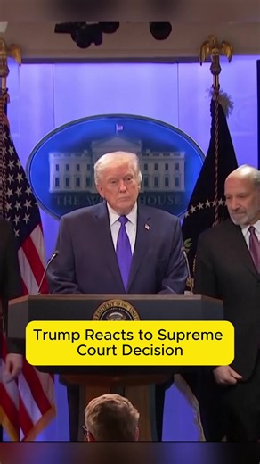 Today President Trump held a press conference where he gave remarks about the Supreme Court's 6-3 decision to strike down his sweeping tariffs. I interviewed Neal Katyal (the lead attorney in the case!) about this, you can see the full conversation on my Instagram. via US Network Pool and AP Newsroom