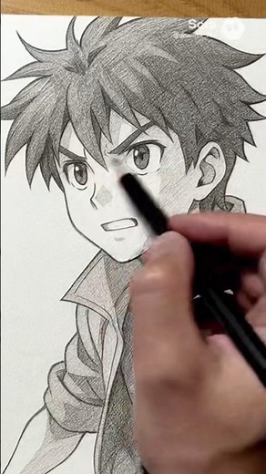 ✏️ From Blank Page to Anime Masterpiece 😳 | Pencil Drawing Timelapse