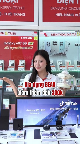 Phiên Livestream độc quyền ‘Sale sớm đón lễ-Chốt đơn không trễ’ của Di Động Việt trên Shoppe Live.🤩 Duy nhất ngày 24/04 từ 10h-18h 😍 #didongviet #deal #livestream #sale