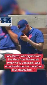 Butto spent nearly 9 years with the Mets, only playing for NYM since coming to the U.S. 🥺