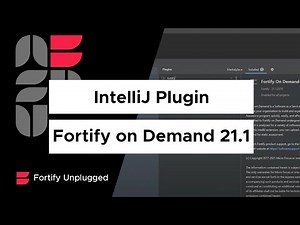 Fortify on Demand 21.1 IntelliJ Plugin