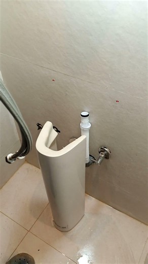 How to install a washbasin #plumber #washbasin