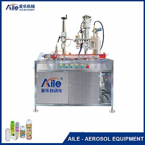 [Hot Item] Semi Auto LPG Gas Cylinder Filling Machine Spray Cans Aerosol Filling Machine Can Spray Filling Machine