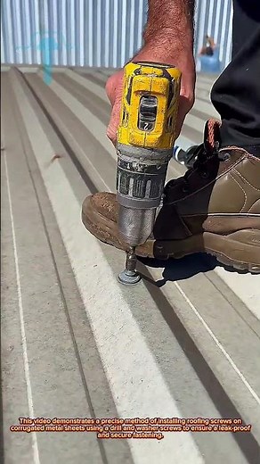 Metal Roof Screw Fix That Prevents Leaks and Boosts Grip
