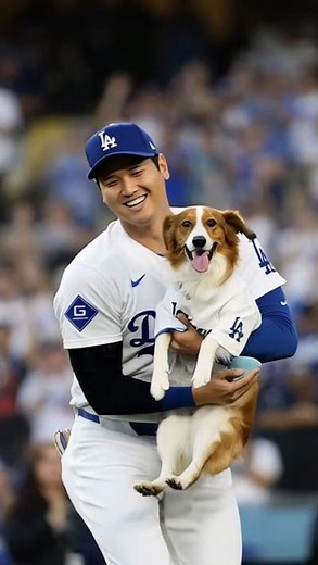 The world's best dog run is born!? The touching moment when Shohei Otani and Dekopn ran through it