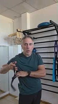 Ejercicios con elasticos. ahora HOMBROS