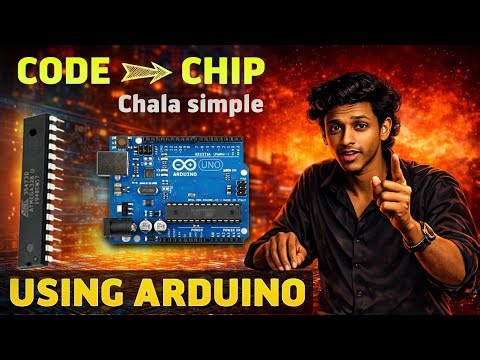 Arduino Beginner Tutorial: How to Upload Code to a Chip Step by Step