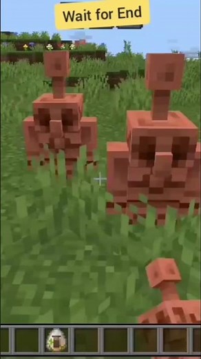 Iron Golem vs Copper Golem in Minecraft 😱🔥