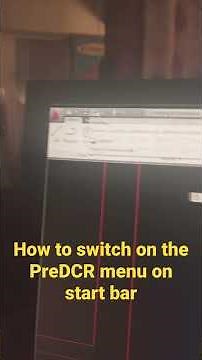 How to show PreDCR menu in autocad #shorts #ytshorts #education #autocad