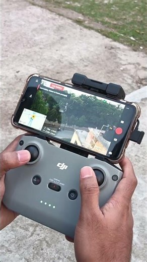 Dji Mini 2 Drone Controller view #trendingshorts #viralvideo #shortsfeed