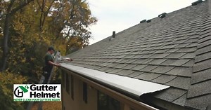 Let The Professionals at MR. FIX-IT install Gutter Helmet