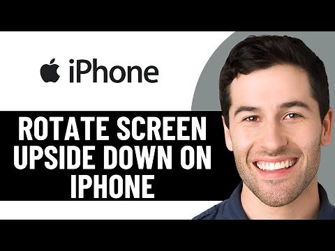 HOW TO ROTATE SCREEN UPSIDE DOWN ON IPHONE 2026! (FULL GUIDE)
