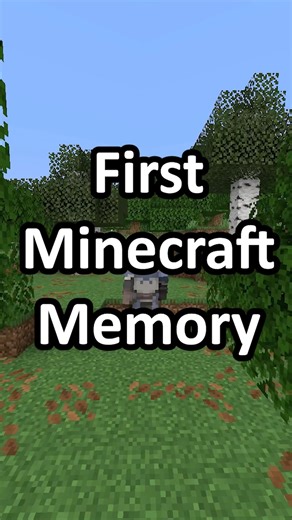 What is your First Minecraft Memory? #shorts #minecraft #minecraftshorts #mcyt #gaming #memes