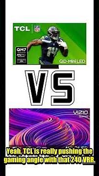 TCL 65-Inch QM7 QLED 4K Smart QD-Mini LED TV ... VS VIZIO 65-inch Quantum 4K QLED Smart TV