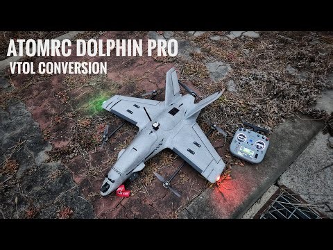 AtomRC Dolphin PRO VTOL (Arduplane 4.6.3)