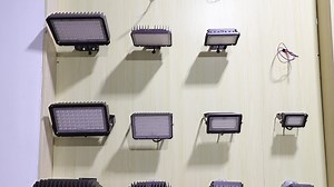 150W 200W Reflector LED Area Parking Lot Light Pole Mounted Commercial Outdoor Flood Lights