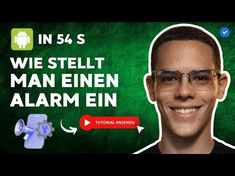 Wie Man Einen WECKER auf Deinem ANDROID HANDY Einstellt in 54S