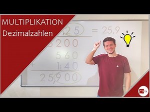 MULTIPLIKATION von DEZIMALZAHLEN