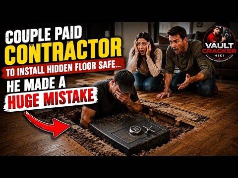 Couple Paid Contractor to Install Hidden Floor Safe… He Made a HUGE Mistake