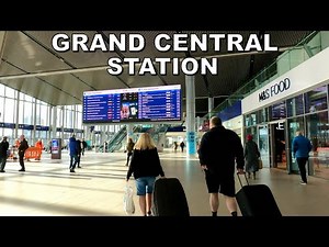 GRAND CENTRAL STATION in BELFAST CITY * 4K (60fps)