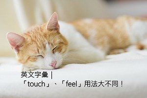 「碰觸、感覺、觸摸..」英文怎麼說？「touch」、「feel」英文用法大不同！ – 全民學英文