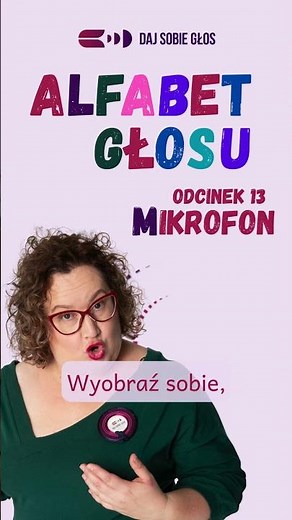 M jak Mikrofon | Alfabet Głosu #13 – Jak mówić do mikrofonu, żeby brzmieć profesjonalnie? #podcast