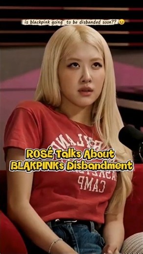 is rosie secret hinting??? #blackpink #rosie #trendingshorts #fyp