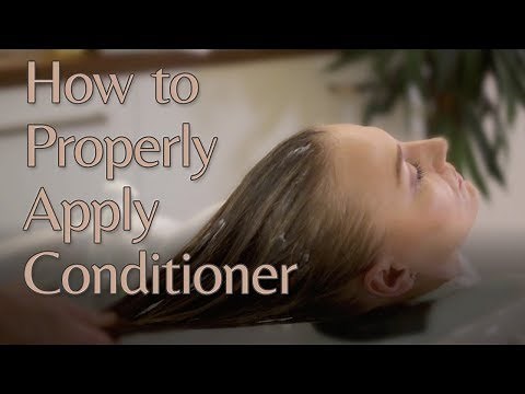 How to Properly Apply Conditioner to Your Hair