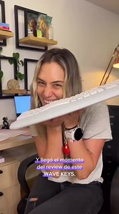 23 reactions | ⌨️ El teclado WAVE KEYS transforma tu forma de...