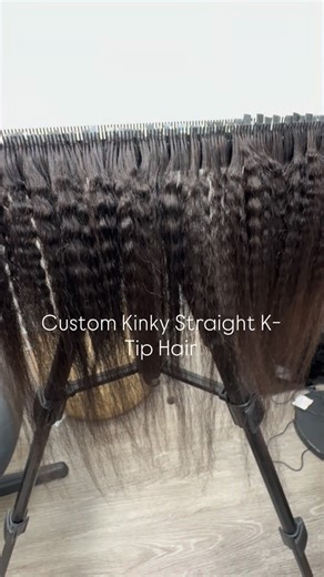 Lorraine Fred | Tampa Hairstylist | Custom kinky straight K-Tip hair selected and prepped specifically for textured, natural hair. Texture matching matters. Quality matters.... | Instagram