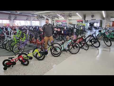 Bickel's Bicycle Sizes for Kids