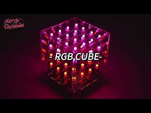 KEYESTUDIO 丨KS0575 4x4x4 RGB CUBE-Creative lighting created by you