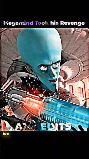 MegaMind Final Scene 💥🥶 | Megamind Edit | #edit #shorts #animation