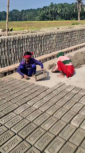 1.8K views | Mud bricks making #brickmaking #brickwork #brick #clayart #reels | HPZ media | Facebook