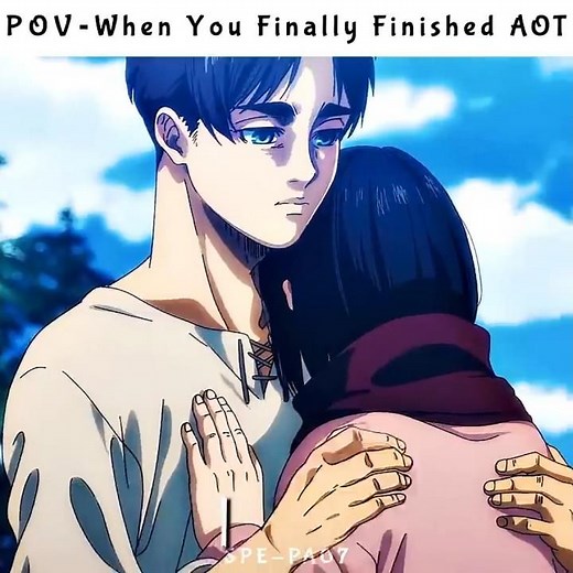 🥀💔 POV: When You Finally Finished AOT | Attack on Titan | SPE-PA07 🥀