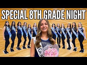 The End of an Era! 💙 A Special 8th Grade Night & Hallie's Final Dance Team Game Performance
