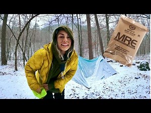 Winter Backpacking in Arkansas & Trying a Military MRE | Eagle Rock Loop