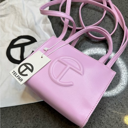NEW Telfar Bubblegum Pink Small Shopping bag, Telfar purse