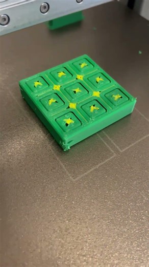 Хрестики-нулики 3D / 3D Tic-Tac-Toe #3dдрук #3dprinting