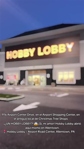 Hobby Lobby en Allentown: Airport Road Center, 916 Airport Center Drive