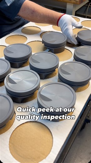 1.7K views · 300 reactions | Quality inspection and handling is crucial for every MAHLE Motorsport piston as it moves through manufacturing, to packing, and then to you. With over 1,200 applications available, what are you building next? . Proudly made in Morristown, TN . #mahlemotorsport #forgedpistons #powerpakpistons #racingpistons #madeinusa | MAHLE Motorsport North America | Facebook