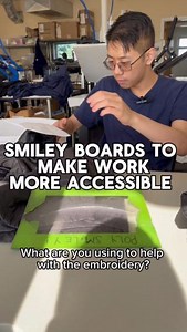 🌟 What is a Smiley Board? 🌟 At Spectrum Designs, we use a smiley board to ensure everyone can clean embroidery safely without cutting the fabric. This is just one of the ways we create an inclusive environment for people of all abilities. 💙 #InclusionMatters #SpectrumDesigns #EmbroiderySafety #InclusionMatters #SpectrumDesigns #EmbroiderySafety #AutismEmployment #InclusiveWorkplace #DisabilityInclusion #CreativeCommunity #EmpoweringAbilities #JobTraining #EmbroideryDesign #autism #autismaware