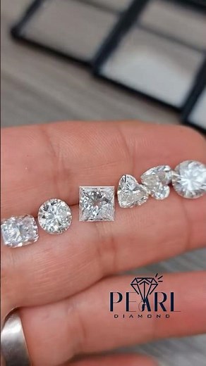 💎 Diamond Cuts Explained | All Shapes of Diamonds | Pearl Diamond ✨ #Diamondsvideo #Pearldiamond