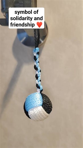 25 reactions | What does the monkey fist knot symbolize? Because it was often used with a lifeline tossed from a boat.The Monkey fist knot became a symbol of solidarity and frienship.Each knot is different in some way and never perfectly round,just as each frienship is unique and imperfect. | Orlie Gacrama | Facebook