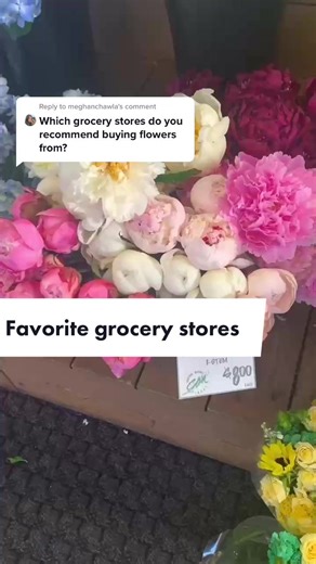 Favorite Flower Varieties at Different Grocery Stores